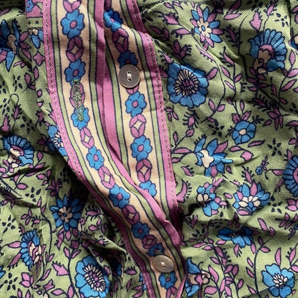 Spell Jasmine button front flutter dress - Picture 2 of 7